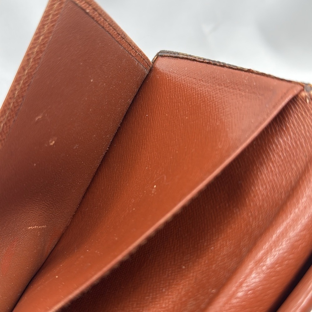 Louis Vuitton Brown Monogram CheckBook/ Long Wallet | Men’s | Pre-Owned | - Picture 11 of 14